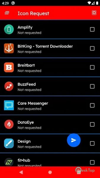 3D Flat Light Blue Icon Pack 10.6 APK MOD Полная бесплатная загрузка