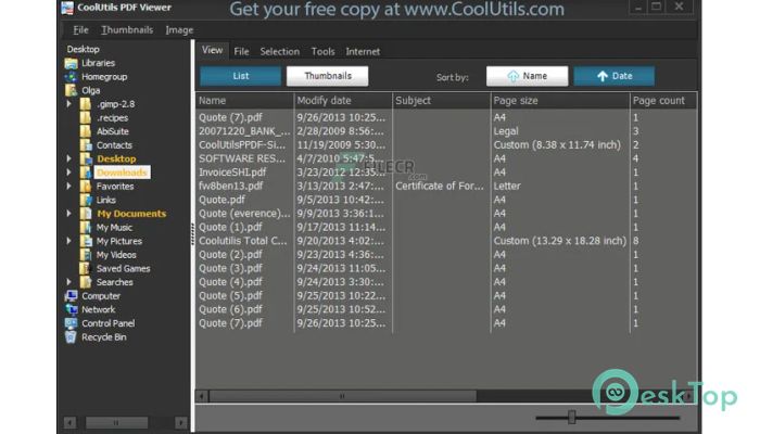 Скачать CoolUtils PDF Viewer 2.1 полная версия активирована бесплатно