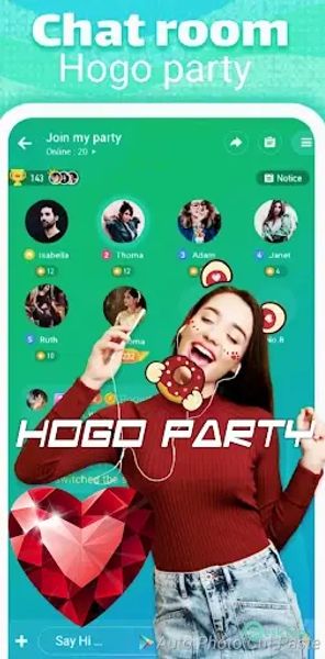 Hogo - talk live play games 1.0.39 APK MOD 完整免费下载