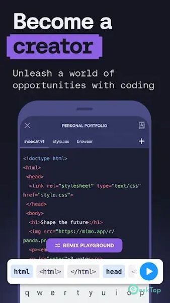 Mimo: Python, JavaScript, HTML