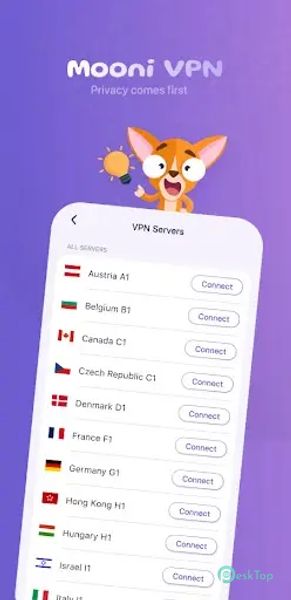 Mooni VPN - Fast VPN Proxy 1.68 APK MOD Descarga gratuita completa