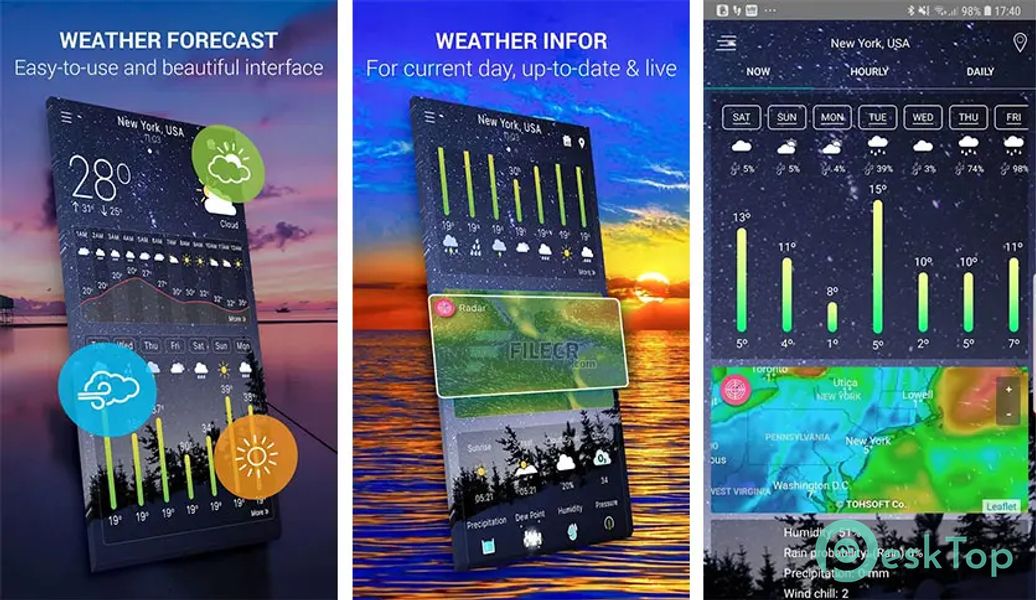 Weather App Pro v1.18 APK MOD Полная бесплатная загрузка