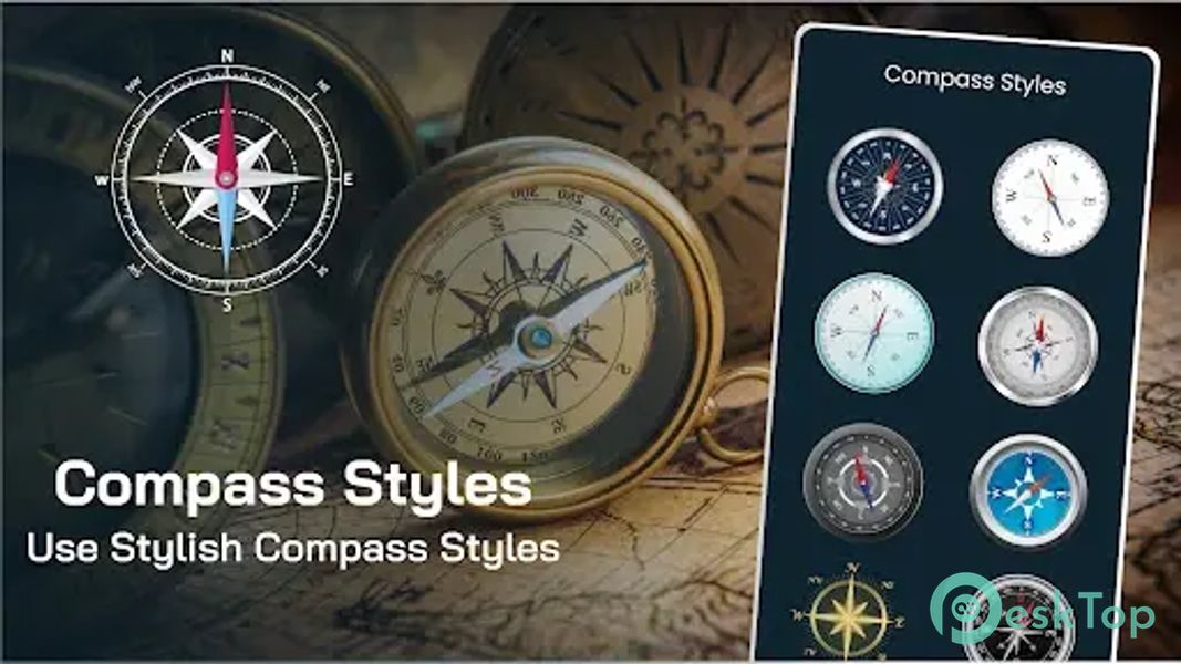Compass - Direction Compass 3.0.1 APK MOD Descarga gratuita completa