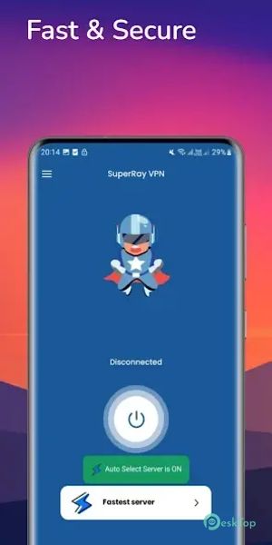 SuperRay VPN fast & v2ray 1.8 APK MOD Descarga gratuita completa