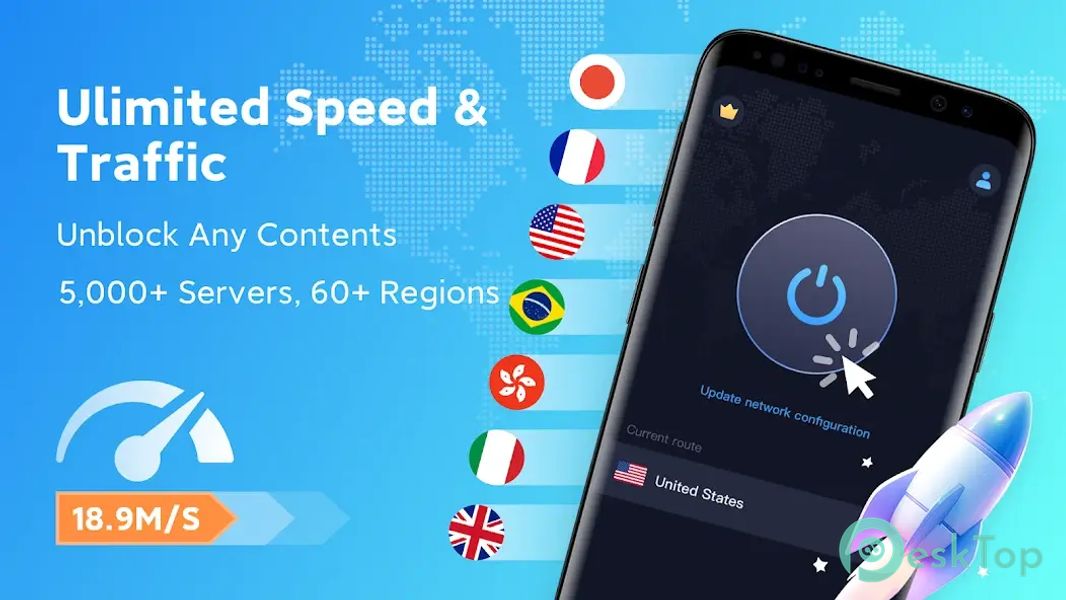 Starlink VPN - Jump Speed 1.0.20 APK MOD Полная бесплатная загрузка