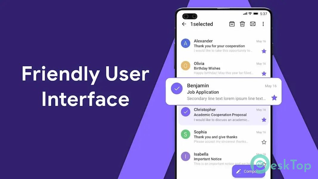 Email Lite - Smart Mail 1.3.2 APK MOD Unlocked (Full) Free Download