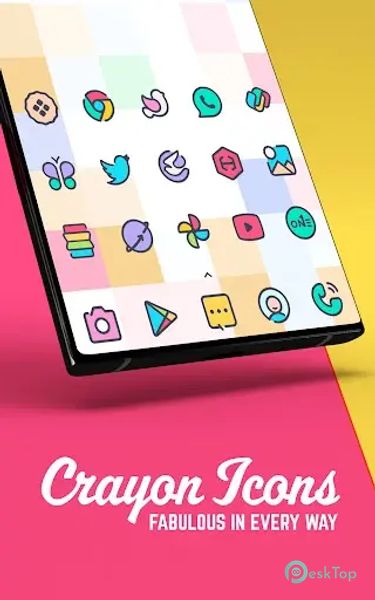 Crayon Icon Pack 5.7 APK MOD Tam Ücretsiz İndir