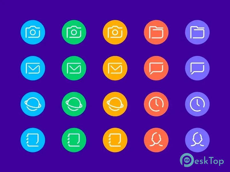 Delux - Icon pack (Round) 1.8.4 Delux - Icon pack (Round) APK MOD Tam Ücretsiz İndir