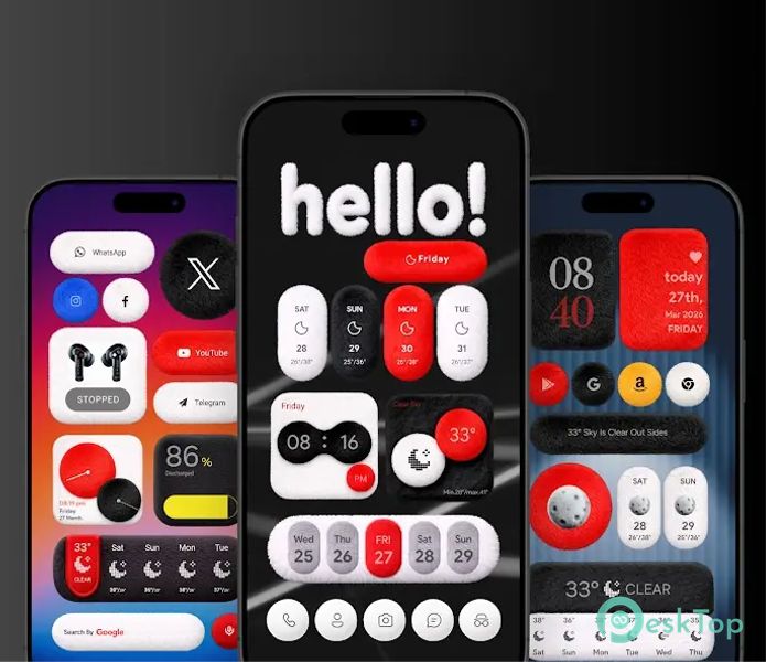 Fluffy Thing KWGT 1.0.8 APK MOD フル無料ダウンロード