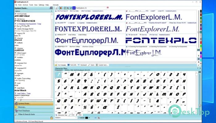 Download Lanmisoft FontExplorerL.M 7.0.1.64 Free Full Activated