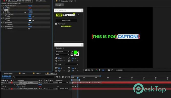 Download POPCaptions 2.0 Free Full Activated