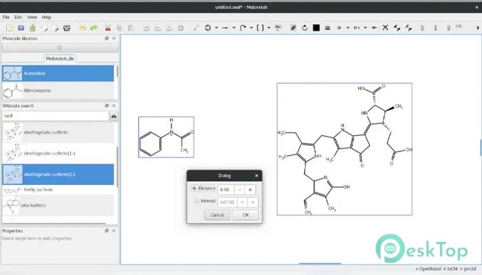 Molsketch 0.7.2 Tam Sürüm Aktif Edilmiş Ücretsiz İndir