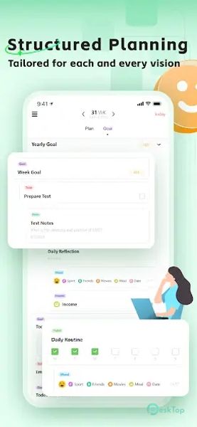 Elisi - Structured planner 8.23.0220 APK MOD Полная бесплатная загрузка