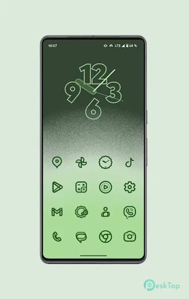 PixLinear Dark Icon Pack 1.3 Beta APK MOD フル無料ダウンロード