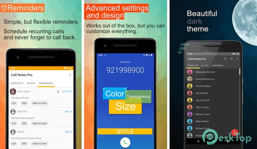 Call Notes Pro – check out who is calling