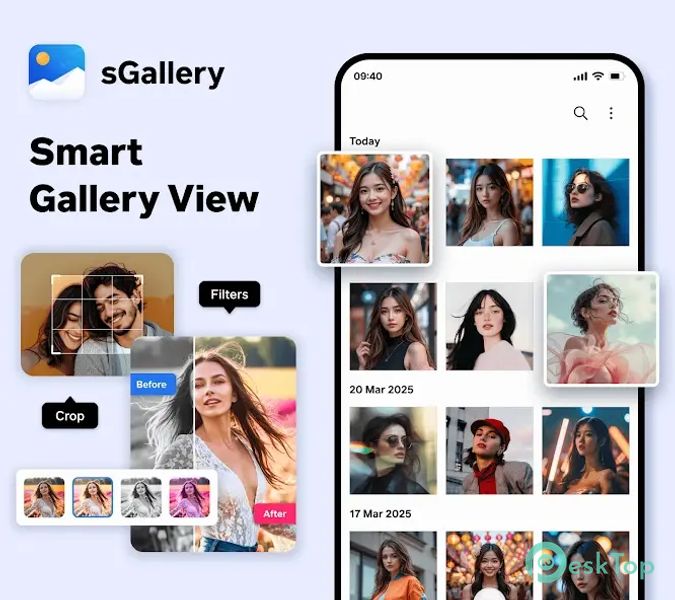 sGallery - Photo Gallery App 1.2 APK MOD मुफ्त पूर्ण डाउनलोड