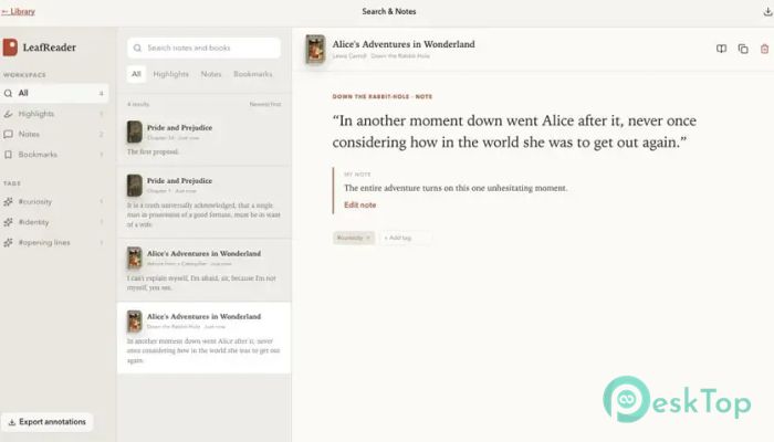 تحميل برنامج LeafReader Ebook PDF Reader 1.0.0 برابط مباشر