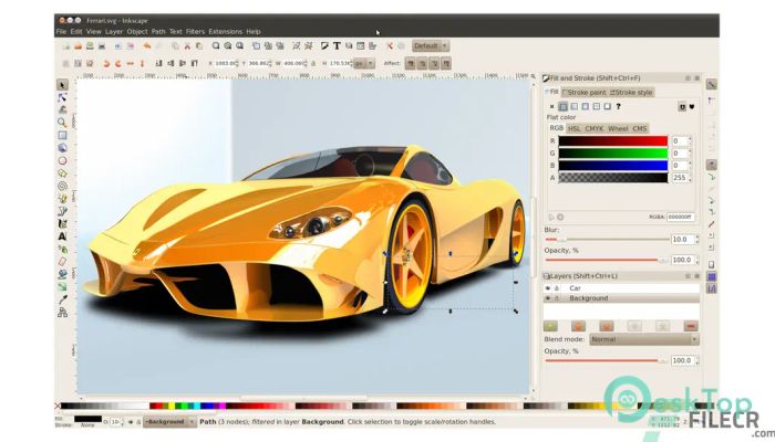 Inkscape 1.4 Tam Sürüm Aktif Edilmiş Ücretsiz İndir