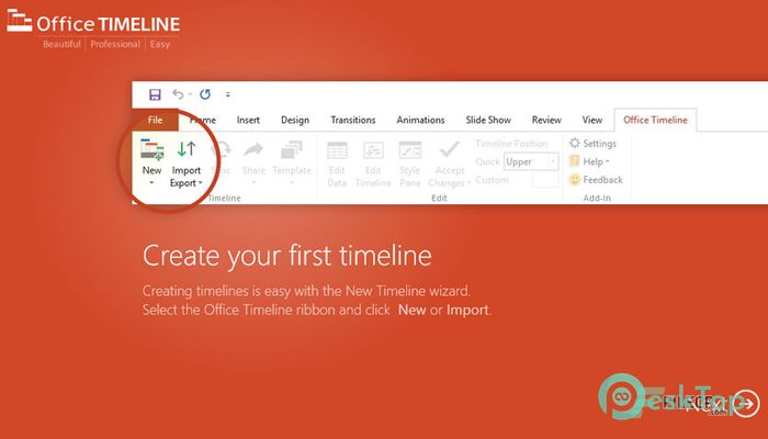  تحميل برنامج Office Timeline Plus / Pro Edition 6.07.02.00 برابط مباشر