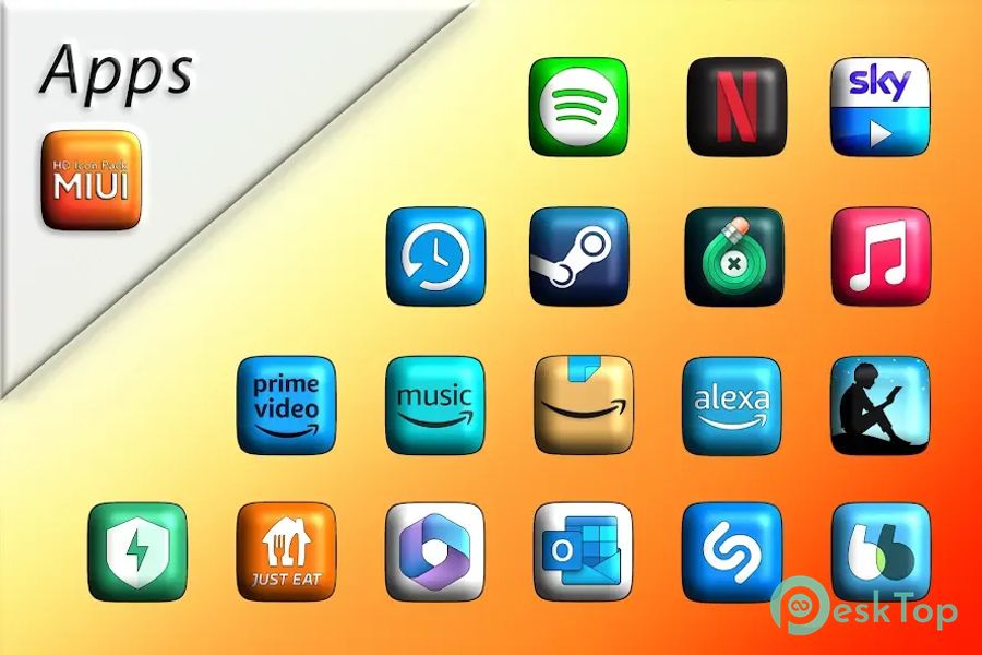 MIUI 3D - Icon Pack 6.7 APK MOD Descarga gratuita completa