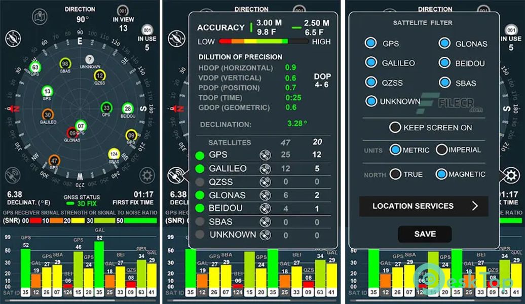 GPS Status GPS Test Data Toolbox v1.9.2 APK MOD フル無料ダウンロード