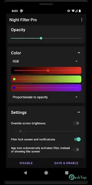 Night Filter Pro 2.1.0 APK MOD Tam Ücretsiz İndir