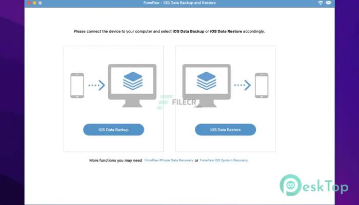 Скачать FonePaw iOS Data Backup and Restore 7.5.0 бесплатно для Mac