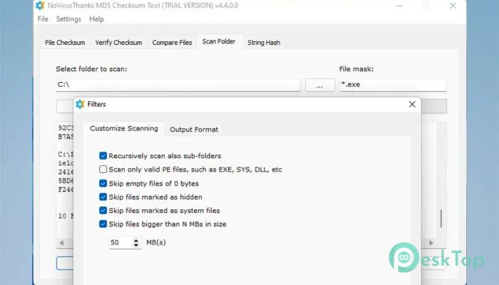 下载 Appsvoid MD5 Checksum Tool 1.0 免费完整激活版