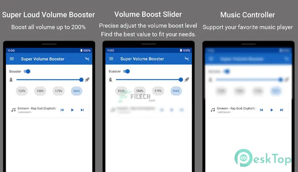 Volume+: Volume Booster, Super Loud, Sound Booster 1.1.0 APK MOD Unlocked (Full) Free Download