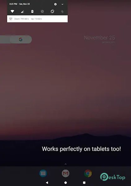 NetSpeed Indicator 1.10.0 APK MOD تحميل مجاني كامل