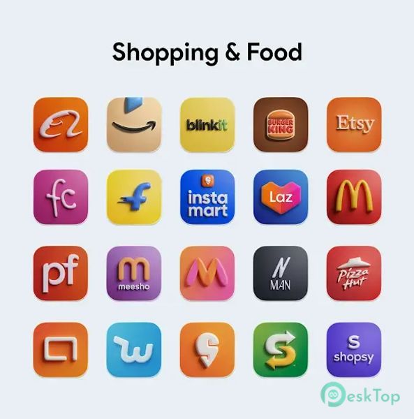 OneUi Puff 3D Icon Pack 2.0 APK MOD تحميل مجاني كامل