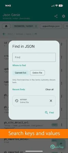 Json Genie - JSON Editor 3.0.6 APK MOD Tam Ücretsiz İndir