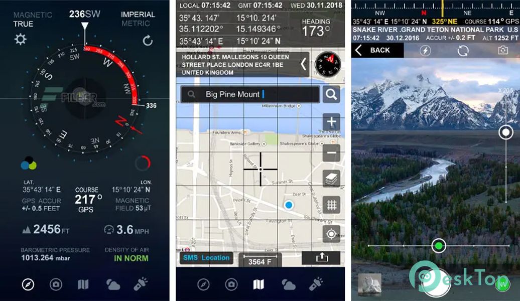 Compass Pro (Altitude, Speed Location, Weather)