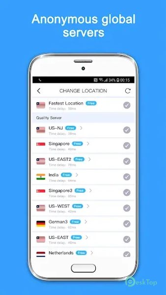 VPN - Super Unlimited Proxy 2.25.0 APK MOD تحميل مجاني كامل