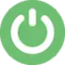 Always visible power button