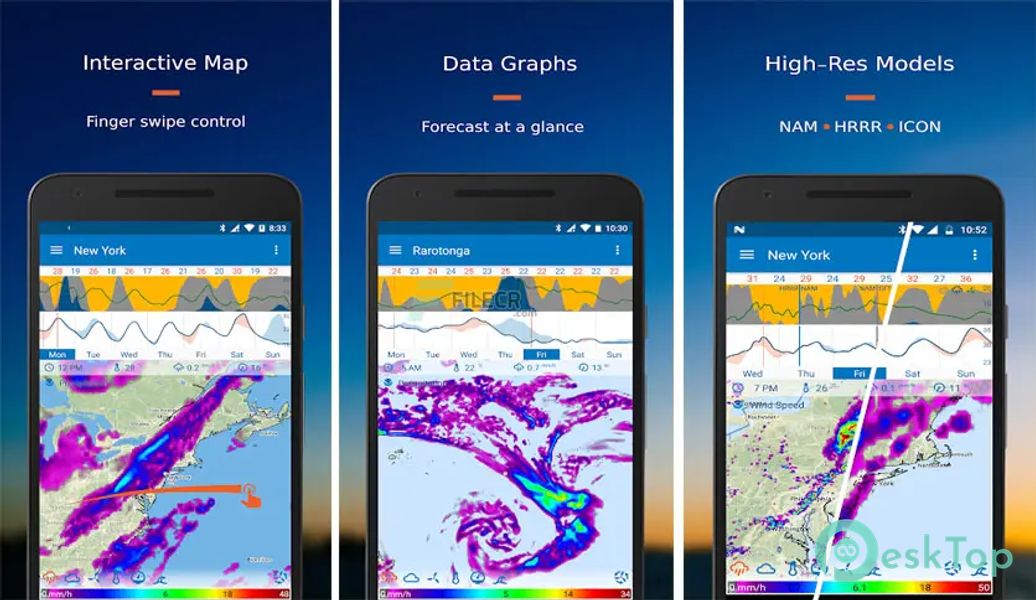 Flowx - Weather Map Forecast 3.422 APK MOD 完整免费下载