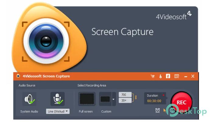  تحميل برنامج 4Videosoft Screen Capture  1.5.6 برابط مباشر