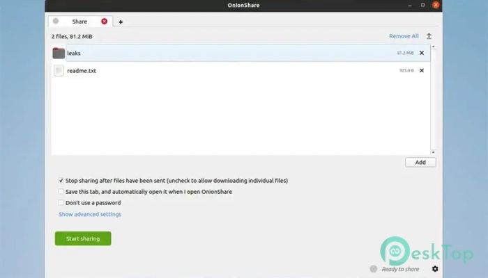 Download OnionShare 2.6.3 Free Full Activated
