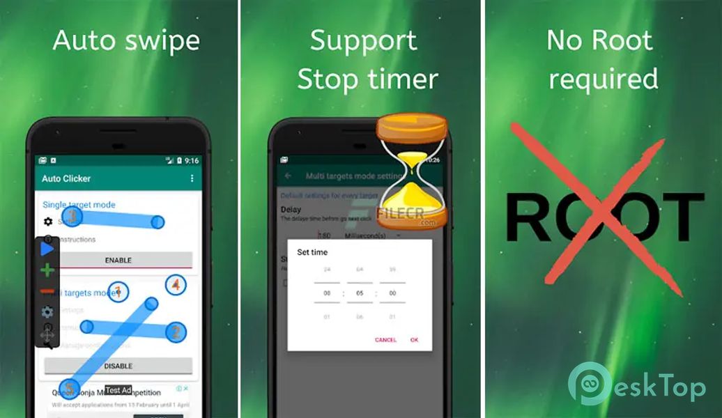 Auto Clicker - Automatic tap 2.2.8 APK MOD Unlocked (Full) Free Download