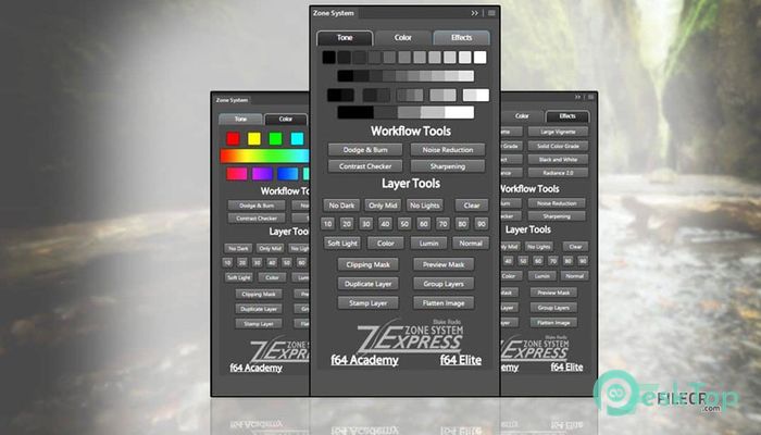 Скачать Zone System Express Panel  5.0 for Adobe Photoshop полная версия активирована бесплатно