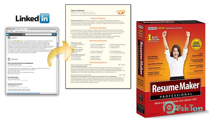 Download ResumeMaker Professional Deluxe 20.2.1.5040 Free Full Activated