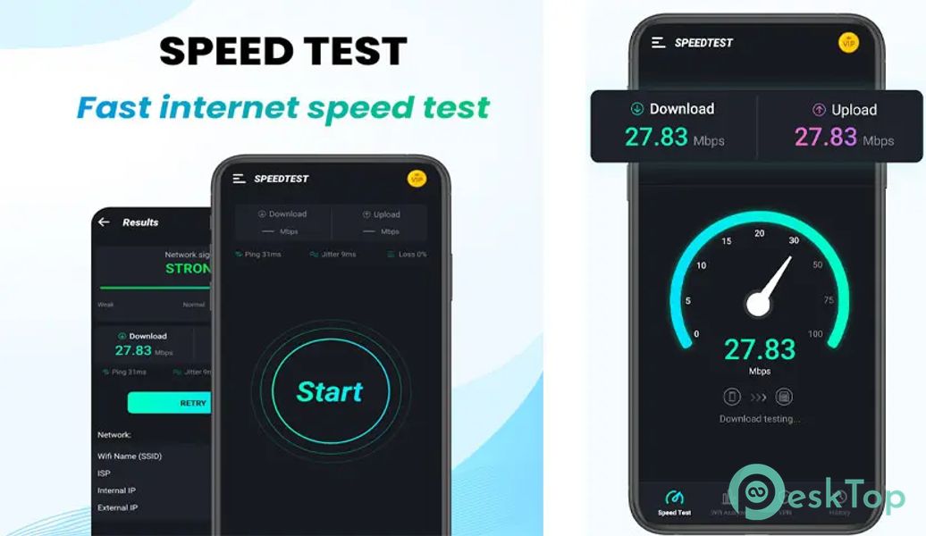 Speed Test 5G, Wifi - SpeedZen