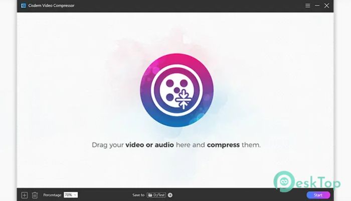 Cisdem Video Compressor  2.1.0 Tam Sürüm Aktif Edilmiş Ücretsiz İndir