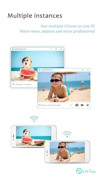 iVCam Webcam 7.0.1 APK MOD Tam Ücretsiz İndir