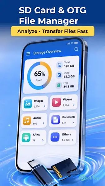 SD Card & OTG File Manager 1.9 APK MOD تحميل مجاني كامل