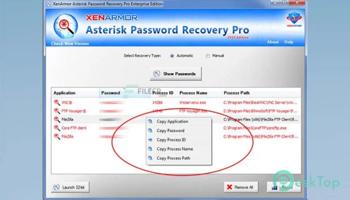 XenArmor Asterisk Password Recovery 2022 v6.0.0.1 完全アクティベート版を無料でダウンロード