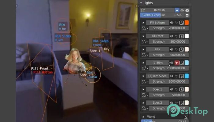 Superhive Market - Gaffer - Light - Hdri Manager