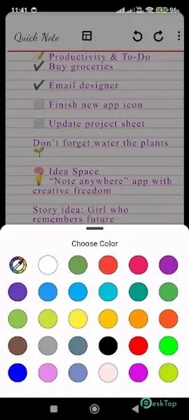 Quick note - One page note 2.1 APK MOD Tam Ücretsiz İndir