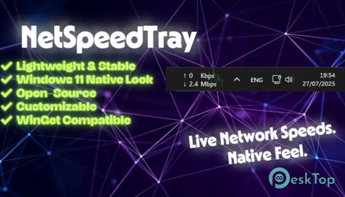 تحميل برنامج NetSpeedTray 1.1.1 برابط مباشر