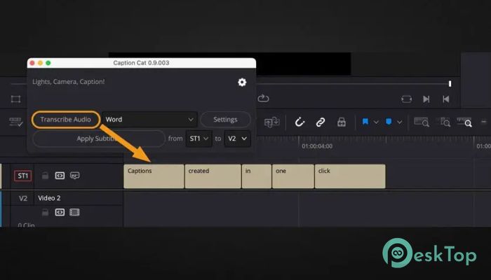 Download Aescripts - Caption Cat for Resolve  1.2.002 Free Full Activated